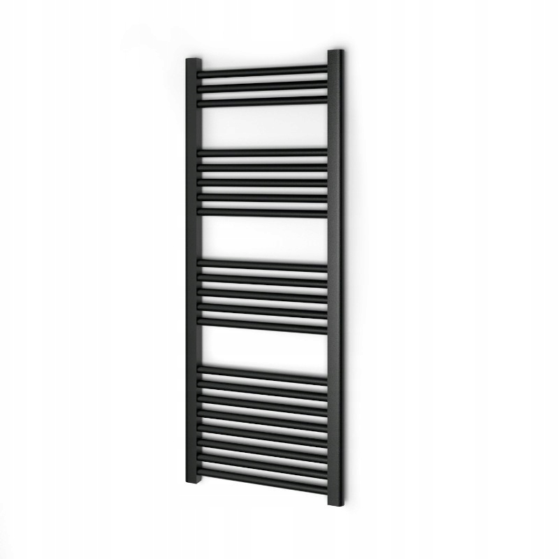 Warmtec vodný kúpeľňový radiátor 550 W 450 x 1150 mm čierny