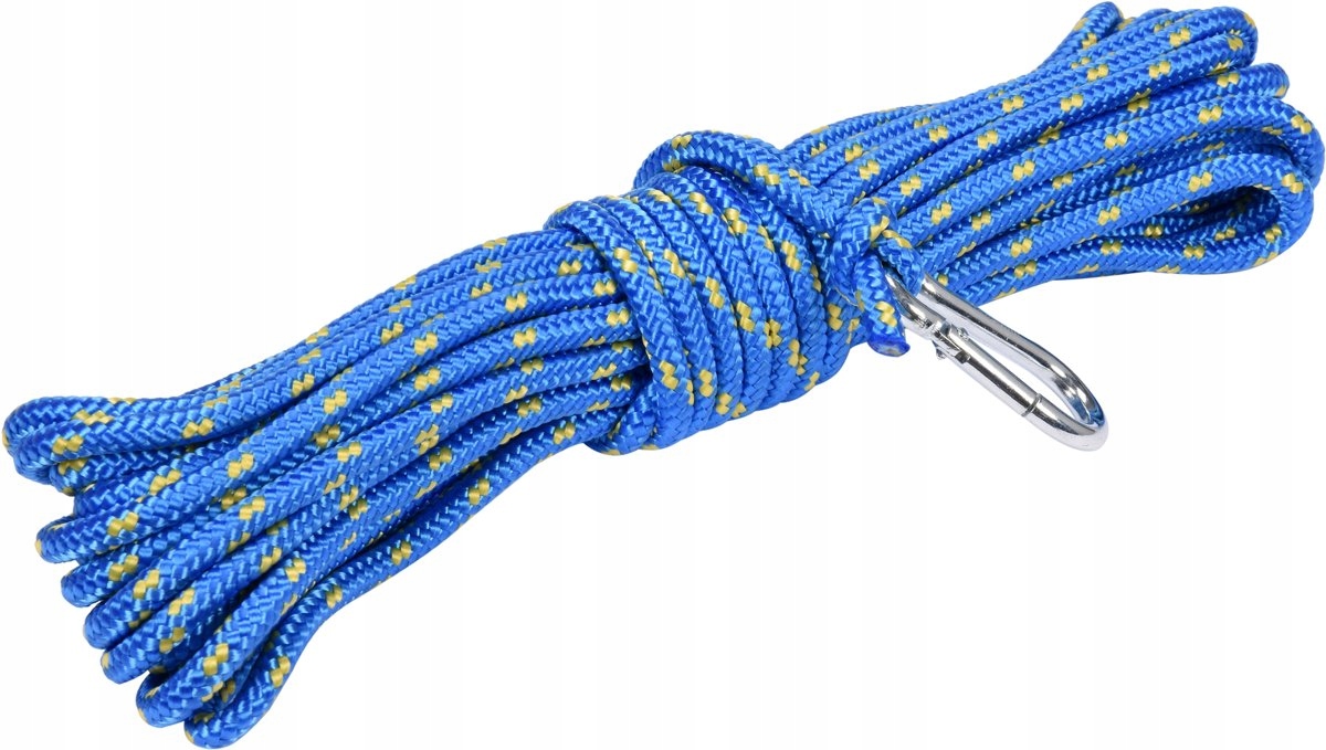 Komínové lano 10 m FI 6 mm karabína