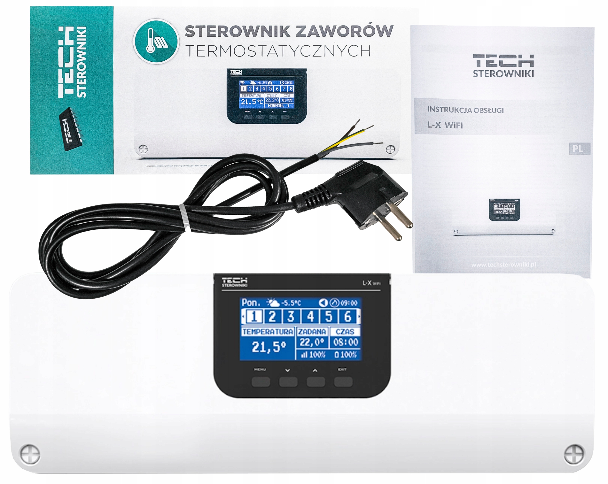 Tech LX WiFi regulátor podlahového kúrenia