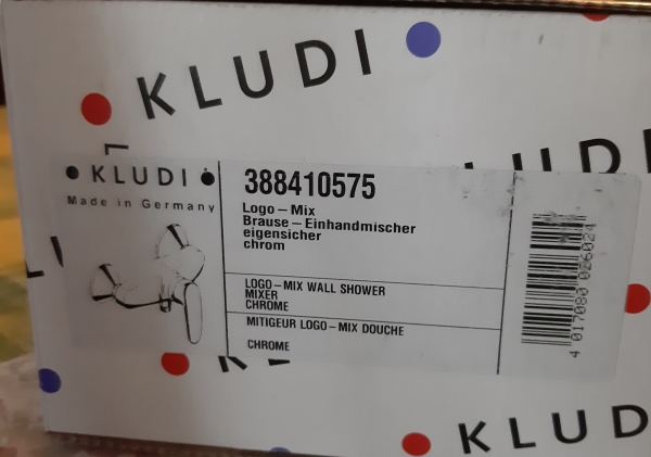 SPRCHOVACÍ STROJ LOGO KLUDI CHROME 388410575