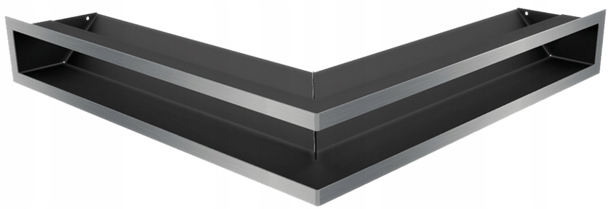 LUFT 45S CORNER 56X56X9 GRIND INOX GRIL