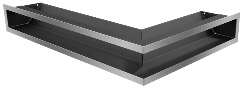LUFT 45S ĽAVÝ KÚTIK 600x400x90 MELÝ INOX