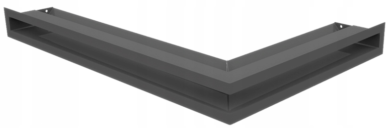 LUFT 45S ĽAVÝ ROHOVÝ KRB 60X40X6 SF GRAFIT