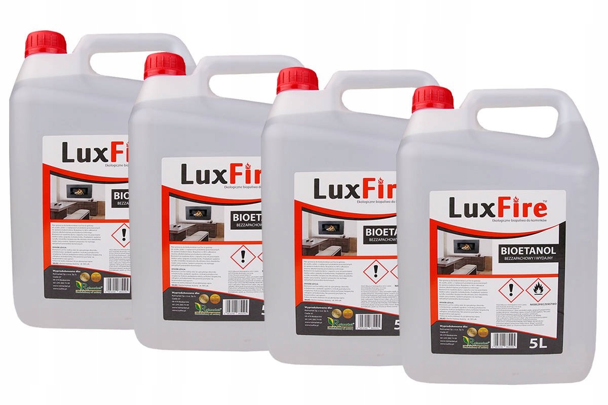 Krbová vložka - LUX FIRE vykurovacie tekuté palivo pre biokrby 20L
