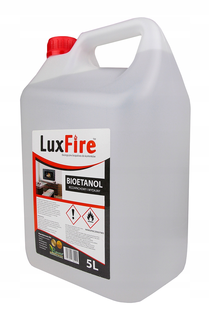 LUX FIRE vykurovacie tekuté palivo pre biokrby 5L