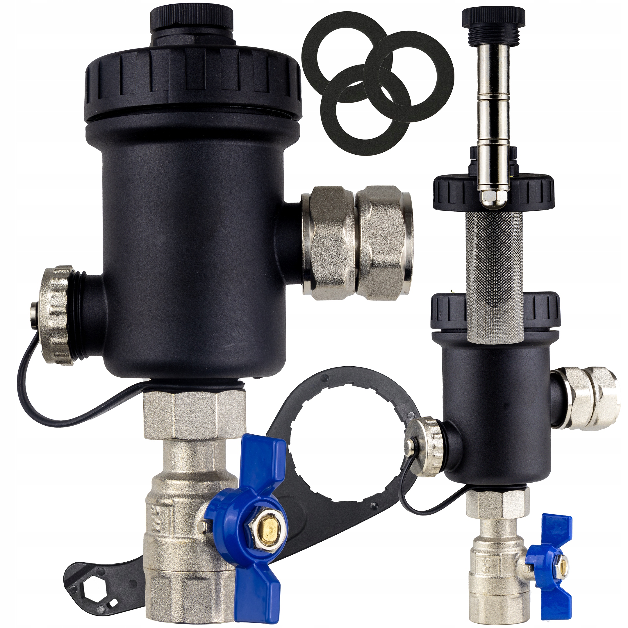 MAGNETICKÝ FILTER, ODLUČOVAČ ZNEČISTENIA, VENTILÁTOR CENTRÁLNEHO SYSTÉMU, 3/4 DN20