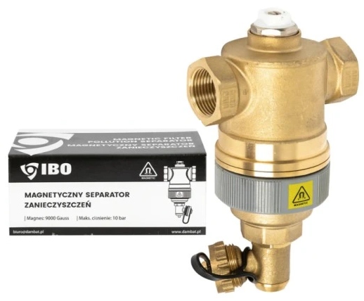 MAGNETICKÝ FILTER, ODDELOVAČ ZNEČISTENIA IBO IBF-10 5/4"