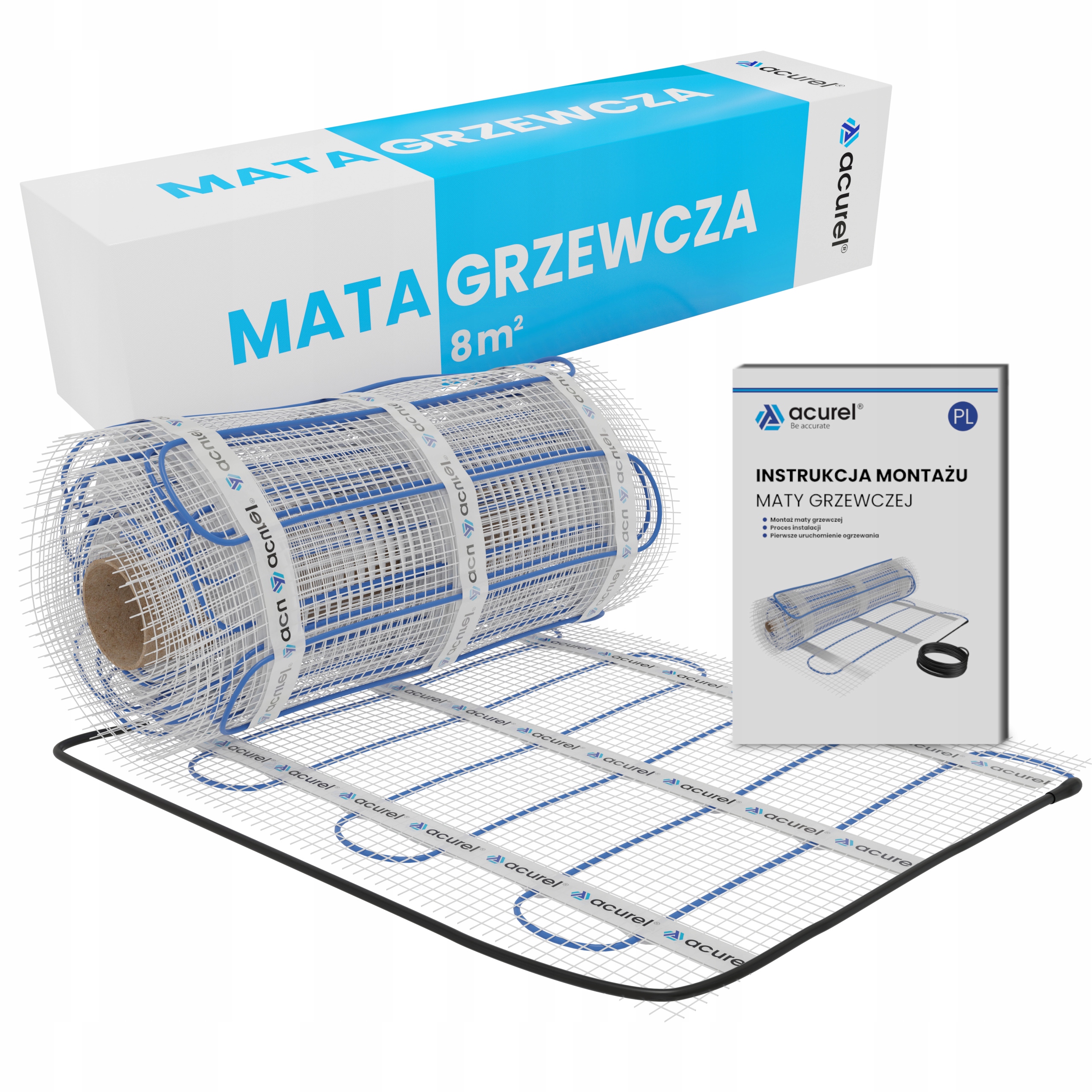 Vykurovacia matica 8m2 160 W / m2