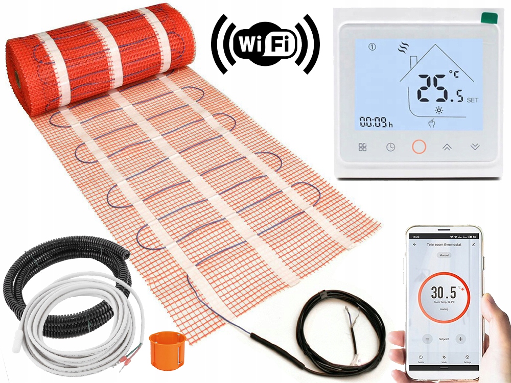 VYKUROVACIA MATICA 6 m² vykurovacia skupina + REGULÁTOR WIFI