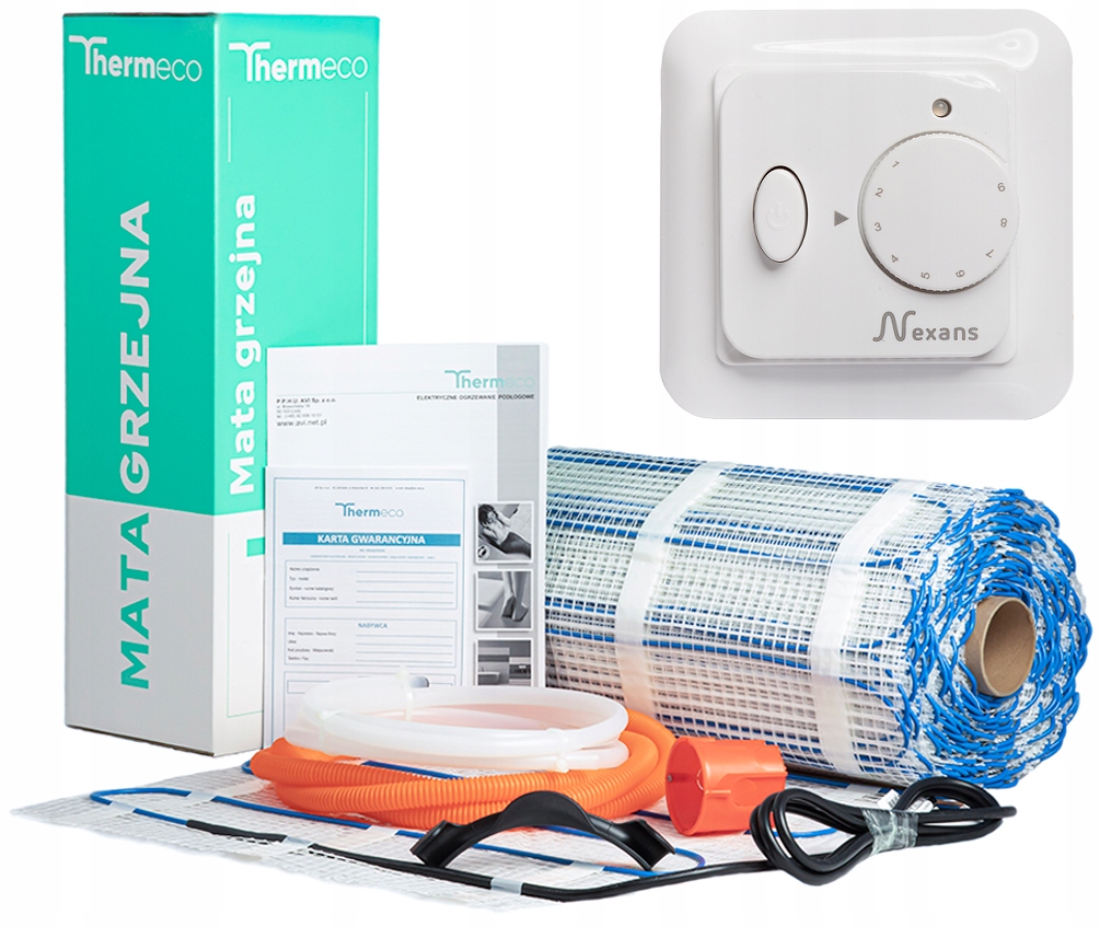 SÚPRAVA N-KOMFORTNÉHO VYKUROVACIEHO ROHOŽE THERMECO - 8M2