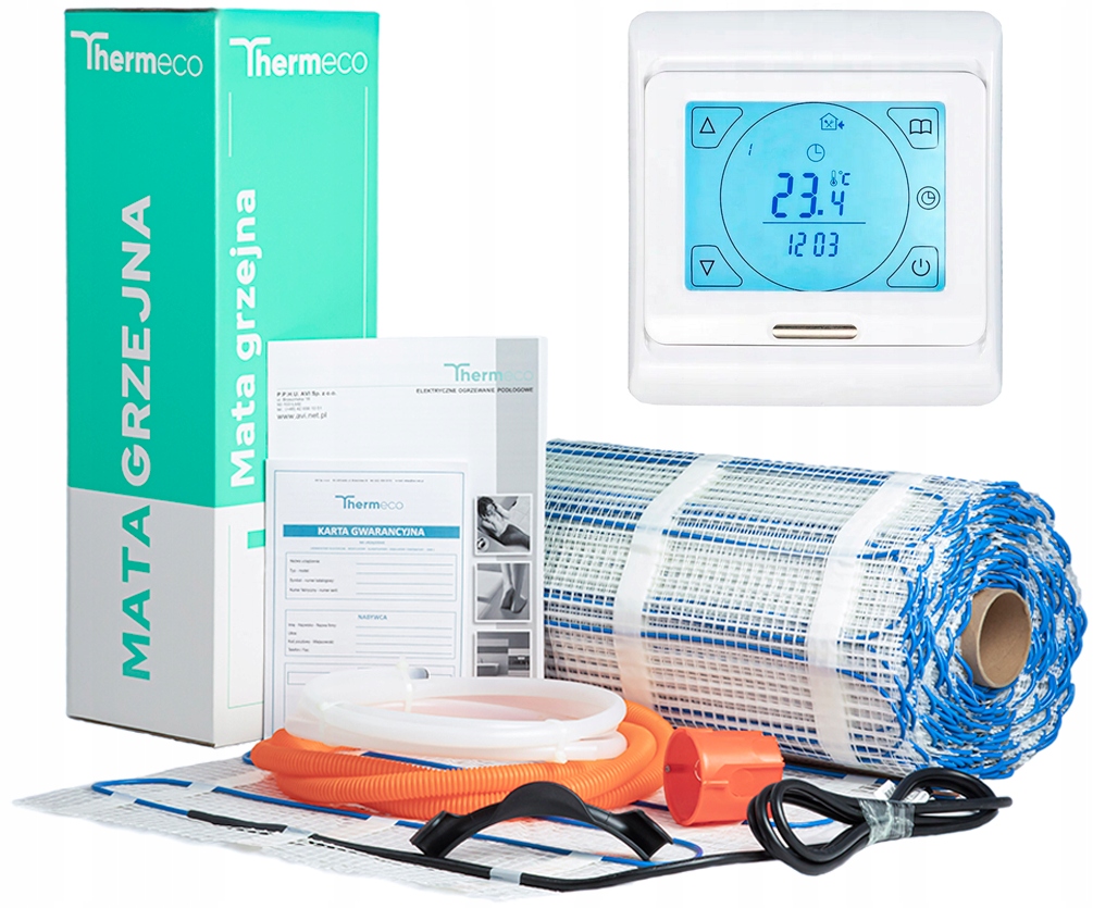Súprava vykurovacieho rohože thermeco TT16 – 12 m2