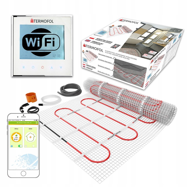 SÚPRAVA KÚRENIA 10 m2 150W / m2 + TF-WIFI