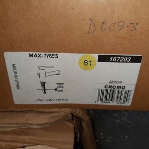 Max tres umývačka na umývadlo 167203