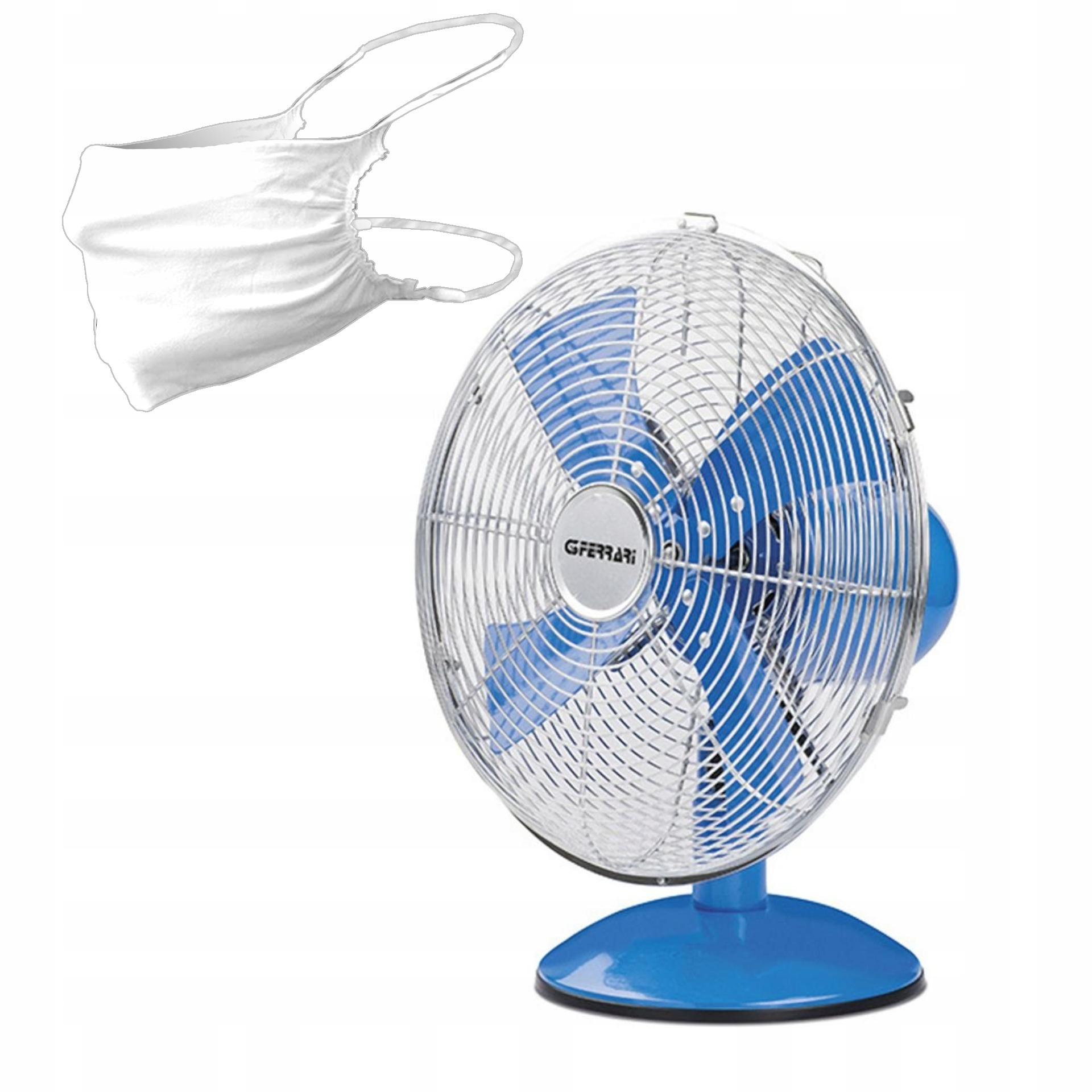 Ventilátor – KOVOVÝ VENTILÁTOR G3FERRARI G50026 + MASKA