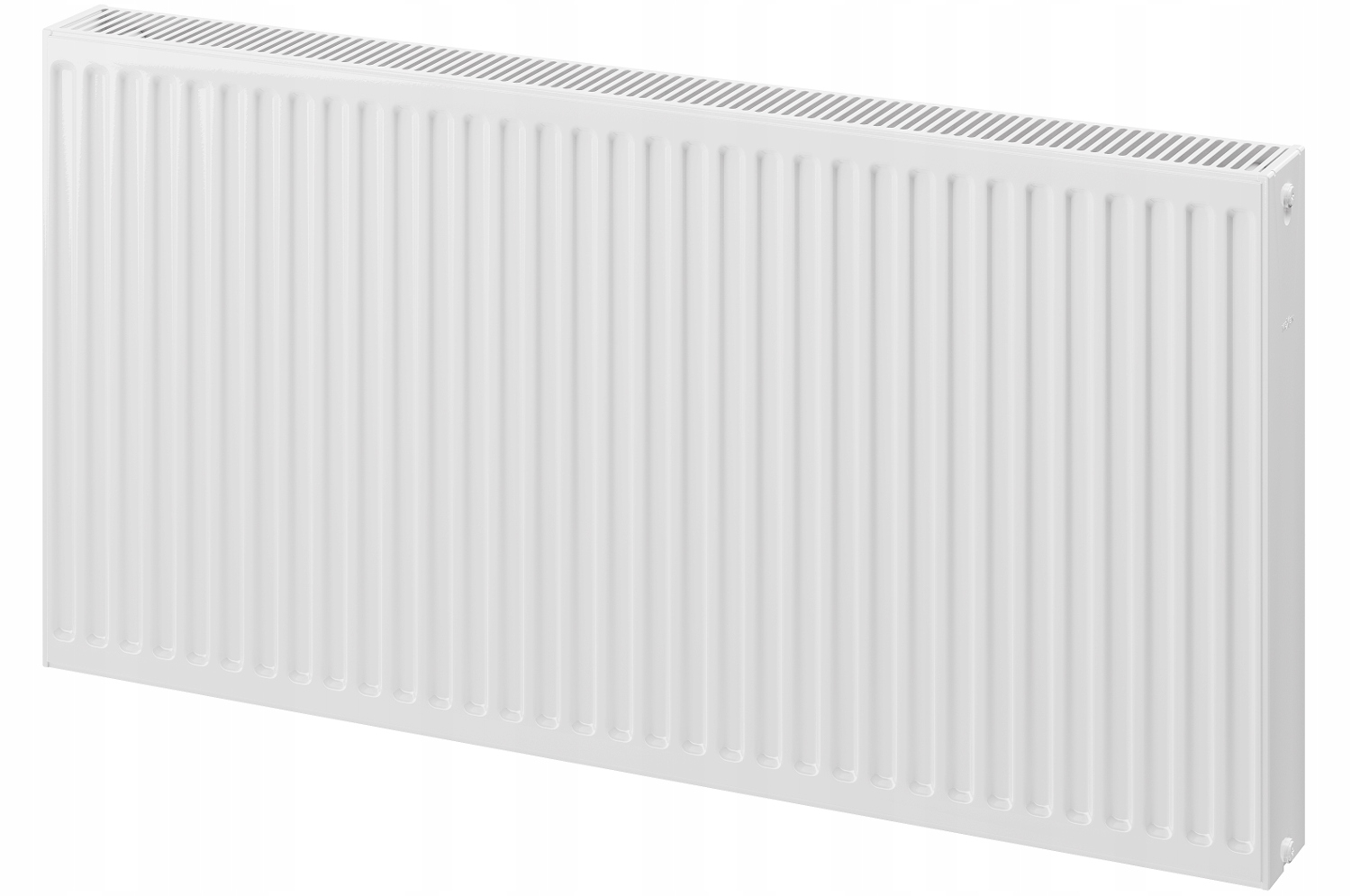 Mexen 1322 W oceľový panelový radiátor, biely, 800 x 600 x 103 mm - bočné pripojenie