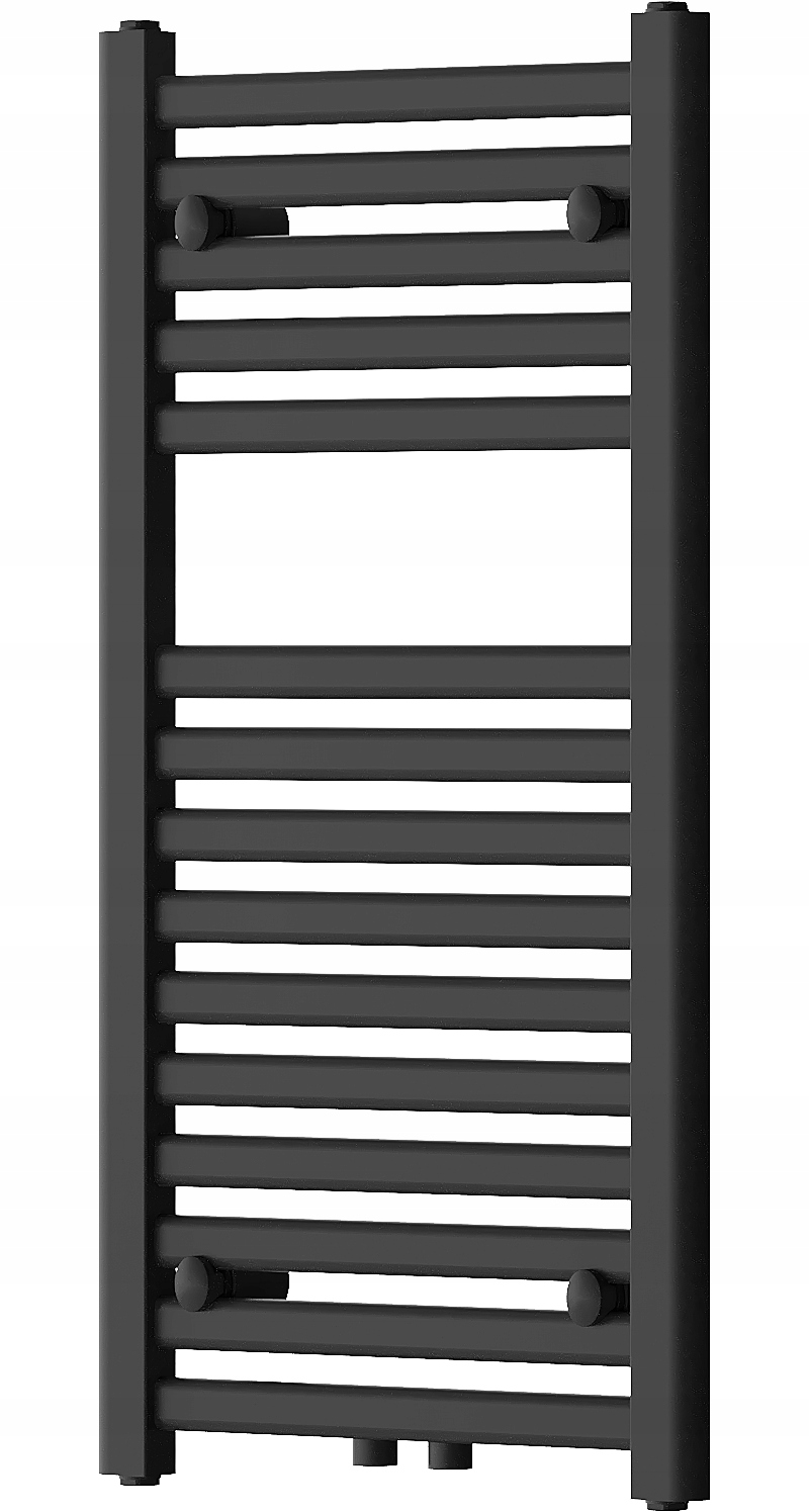 Vodný kúpeľňový radiátor Mexen 320 W 400 × 800 mm čierny