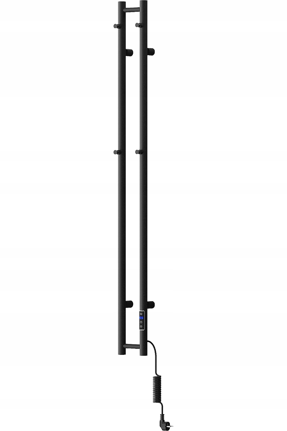 MEXEN PINO ELEKTRICKÝ RADIÁTOR S VEŠKAMI 1405 x 137 MM ČIERNA 150 W