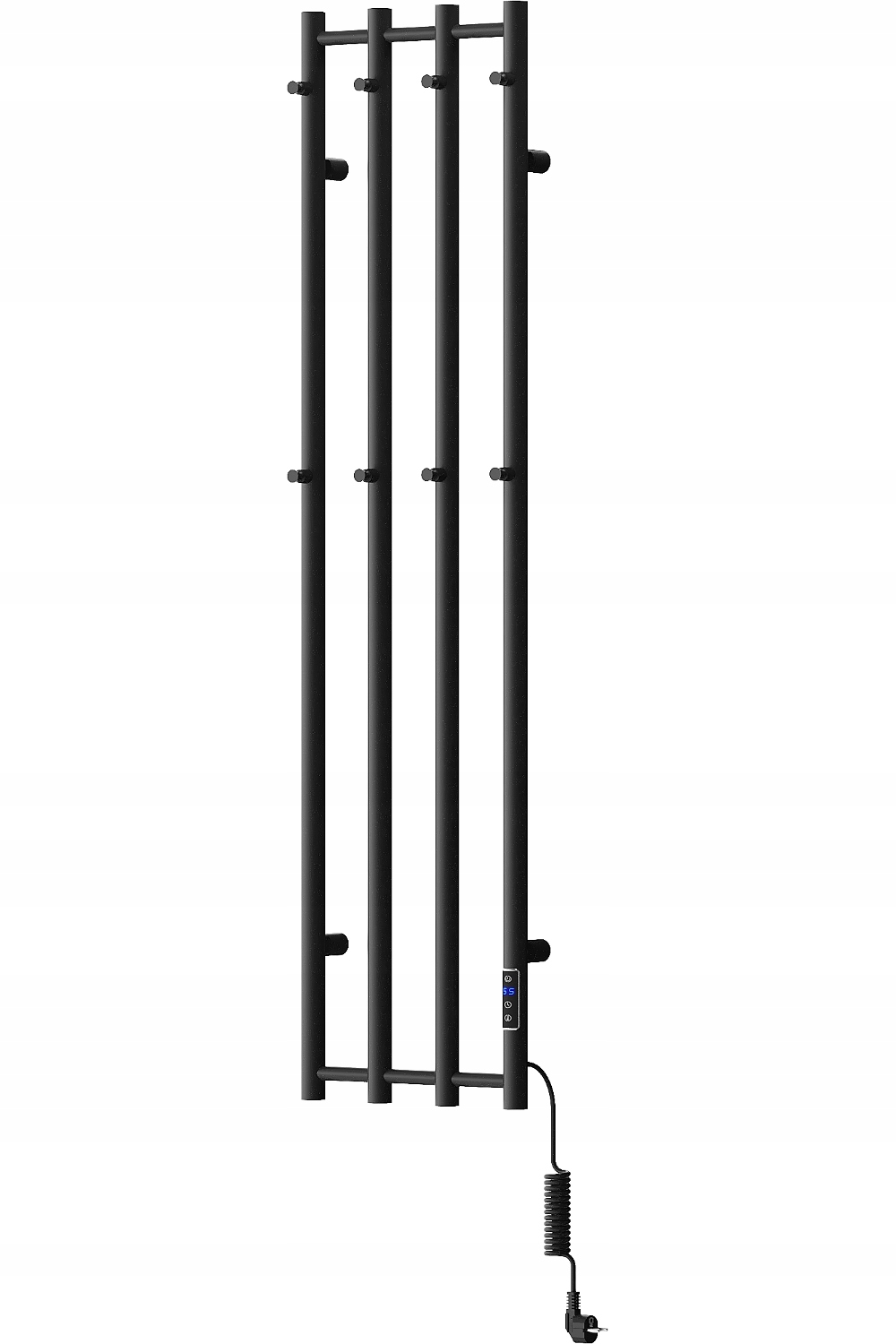 MEXEN PINO ELEKTRICKÝ RADIÁTOR S VEŠKAMI 1405 x 347 MM ČIERNA 250 W