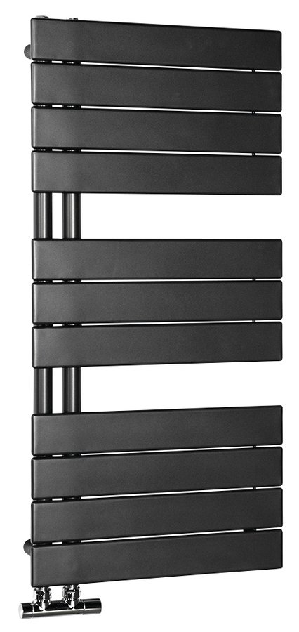 MILI kúpeľňový radiátor 450x934mm, antracit