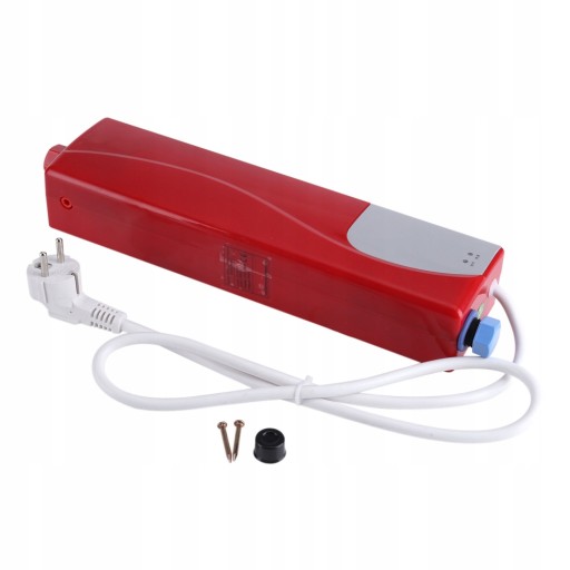 MINI OHREV PRIETOKOVEJ VODY 3000W-ČERVENÝ