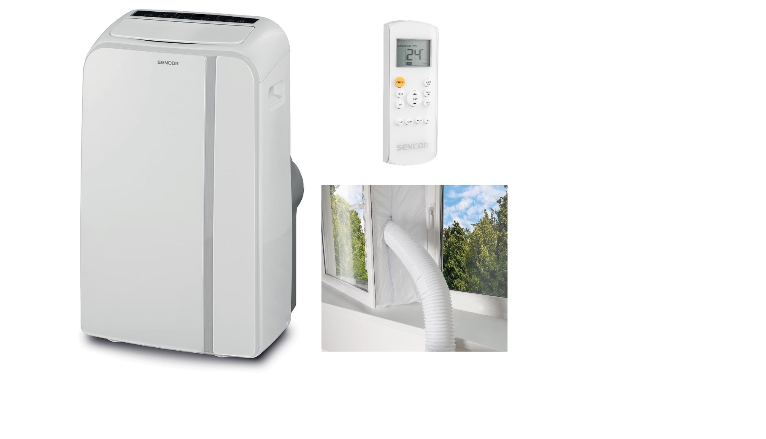 VÝKONNÝ KLIMATIZÁTOR SENCOR MT1230C 420m3 / h + zdarma