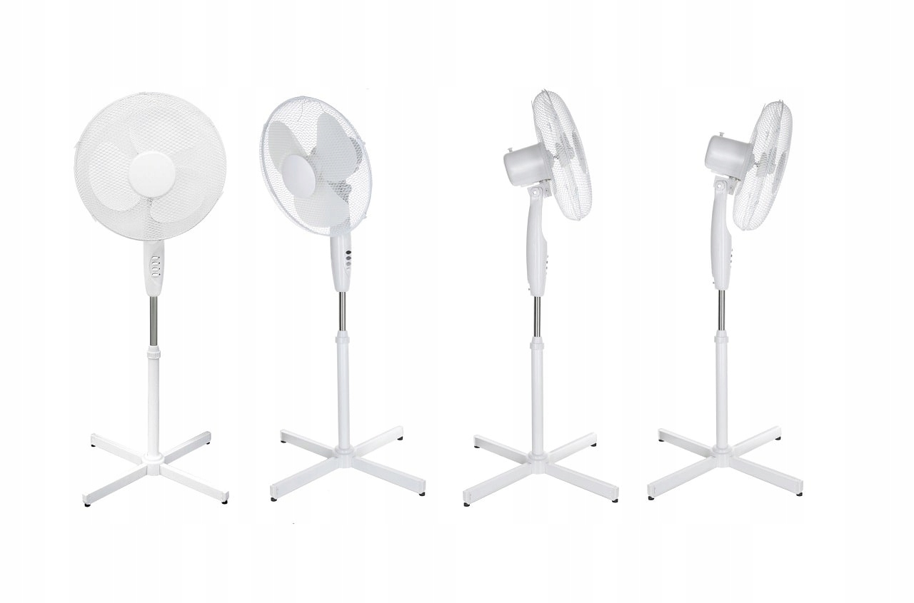 Ventilátor - SILNÝ VENTILÁTOR PODLAHY, STÁLE VEĽKÝ VENTILÁTOR