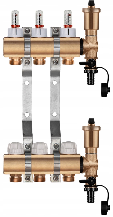 Splitter 3 pre podlahové kúrenie Gepox Gep-Pro-3