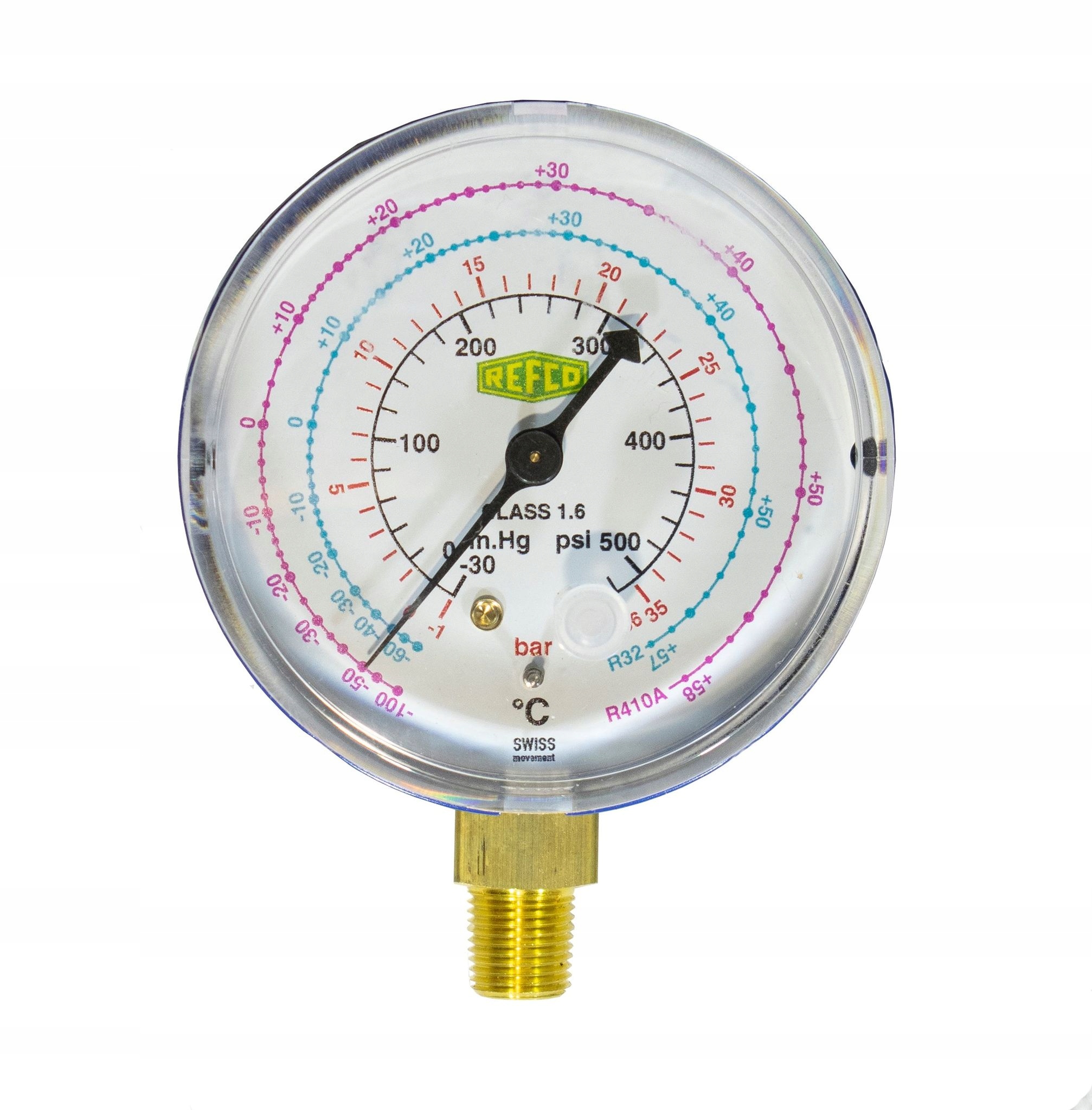 Nízkotlakový manometer REFCO R32 R410A