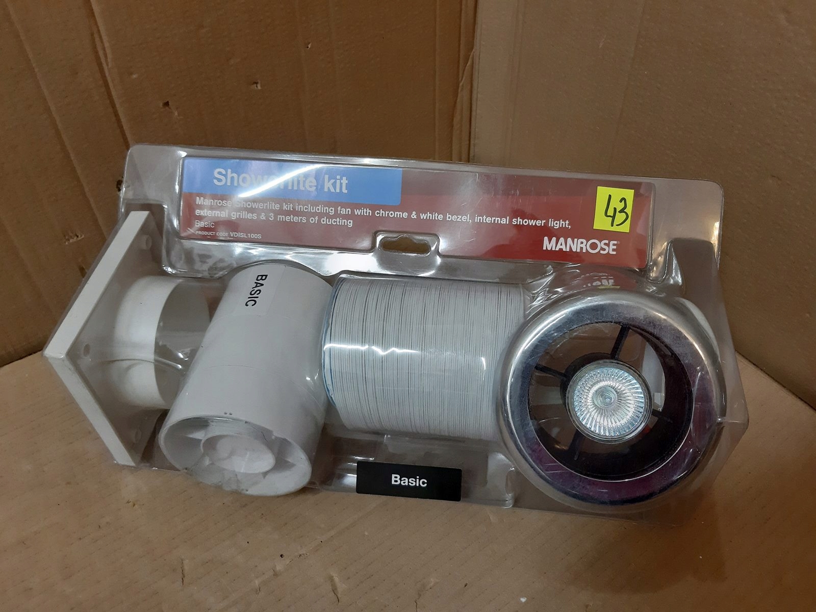 Ventilátor – Sada kúpeľňových ventilátorov Manrose Kabinet Nové