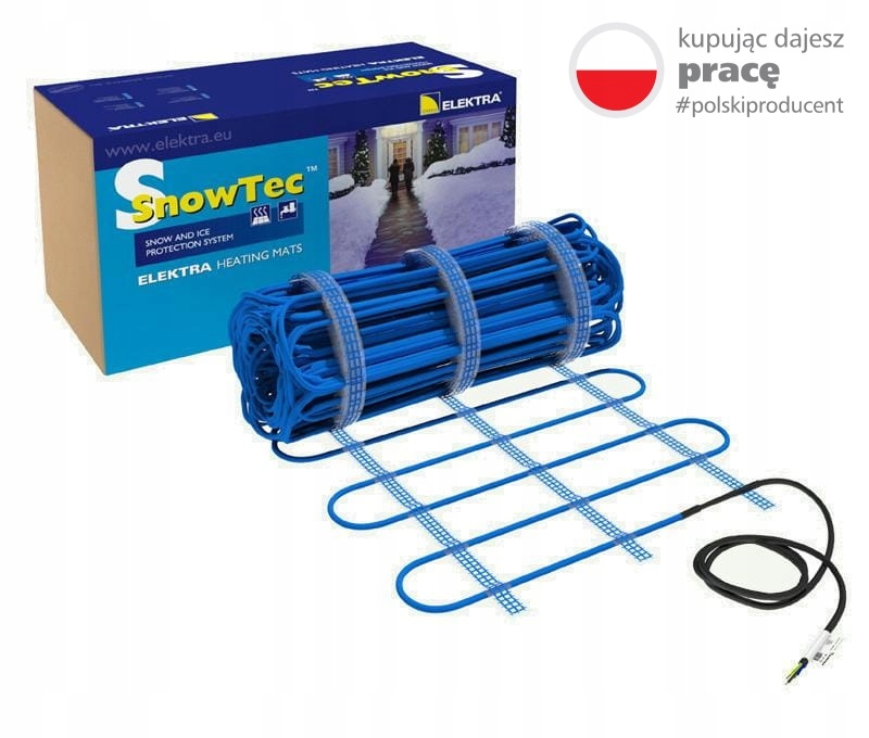 Vykurovacia rohož pre príjazdovú cestu Snowtec ELEKTRA 4,2 m2