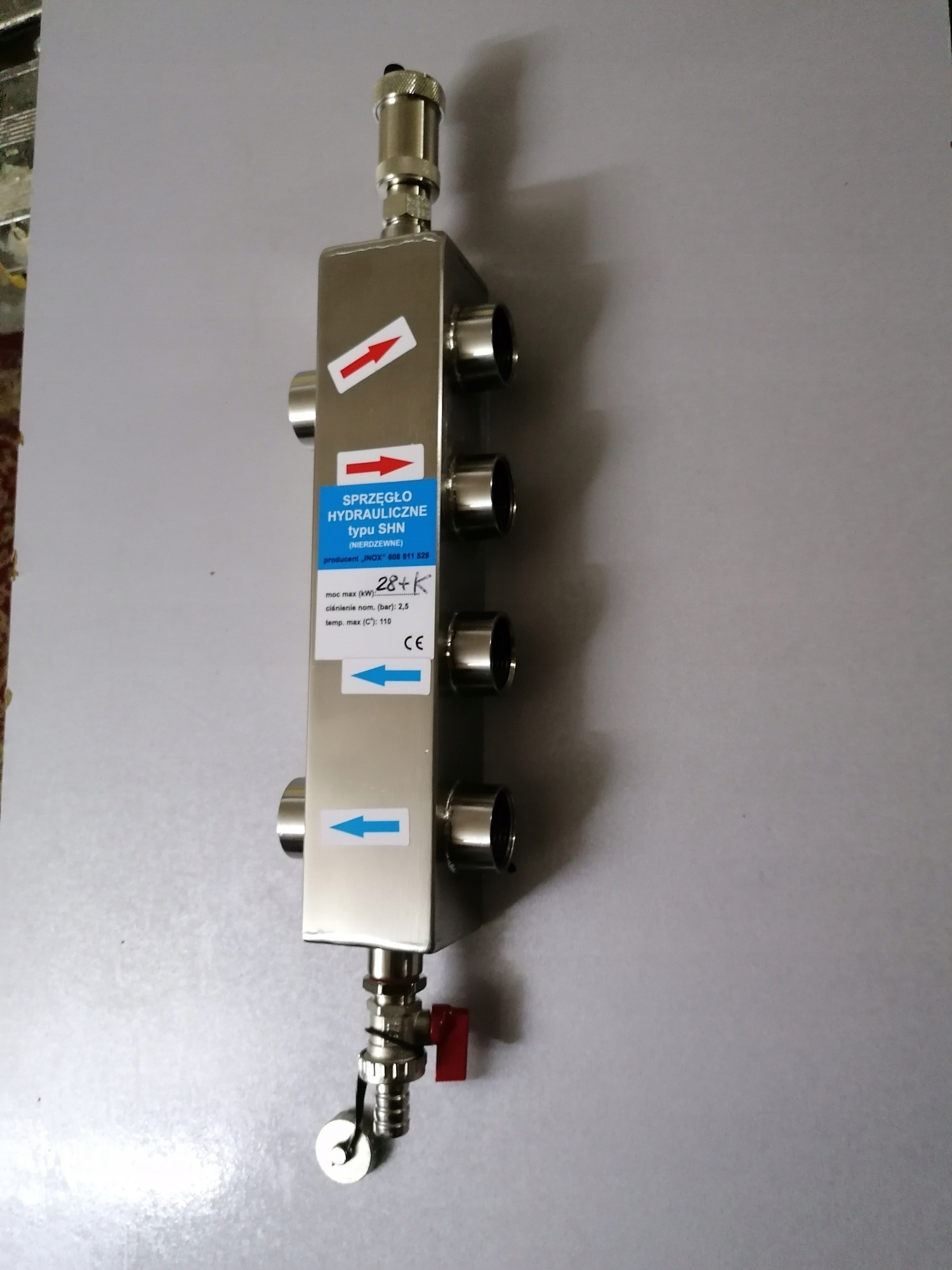 Mini hydraulická spojka 28KW + KOLEKTOR NOVINKA !!