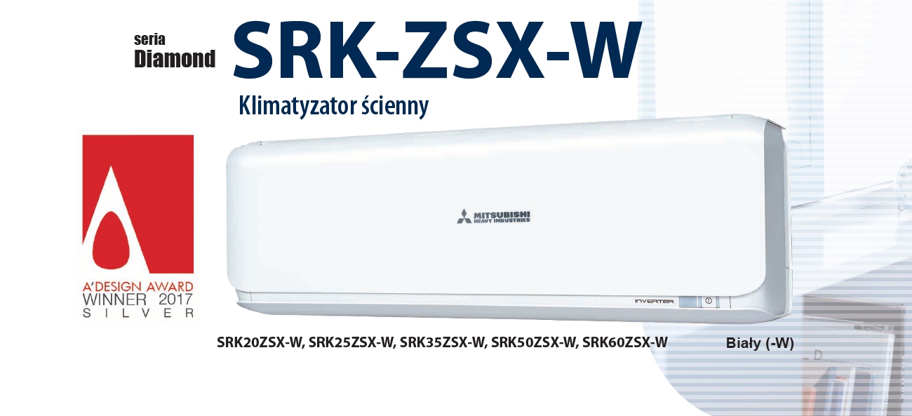Klimatizácia Mitsubishi Diamond SRK35ZSX-W