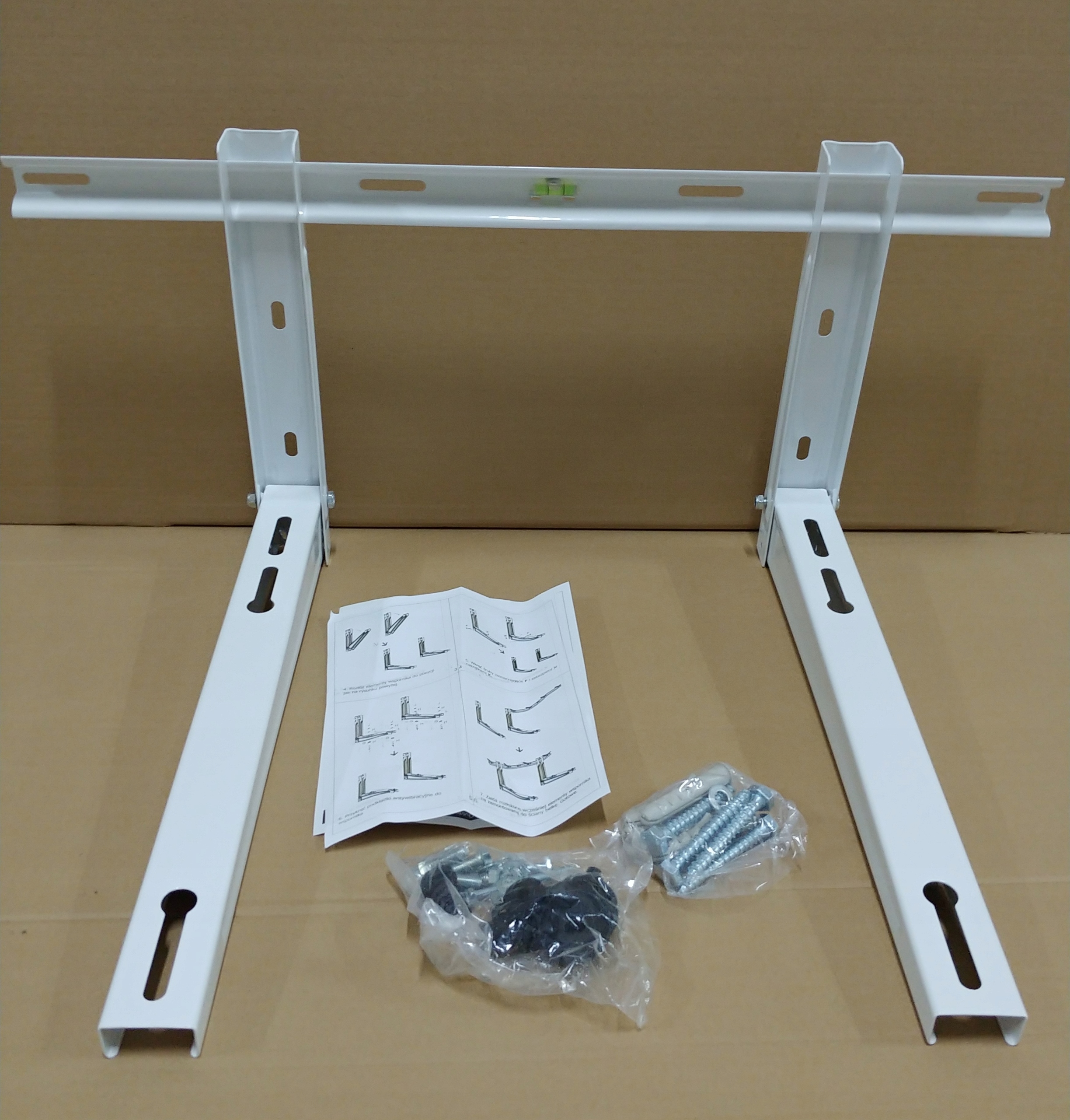 Upevňovací vešiak na klimatizáciu, 45 cm dlhý, 180 kg