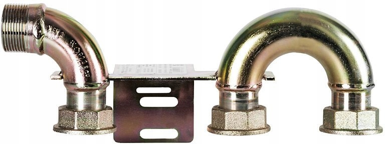 Jeden konektor plynomeru G4 / 6,5 / 4 ", pravé koleno