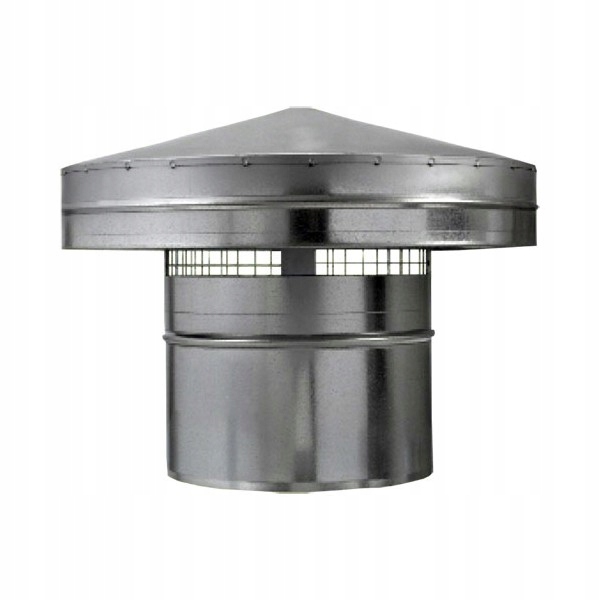 Strecha krytu krby s galvanizovaným okom 125 mm