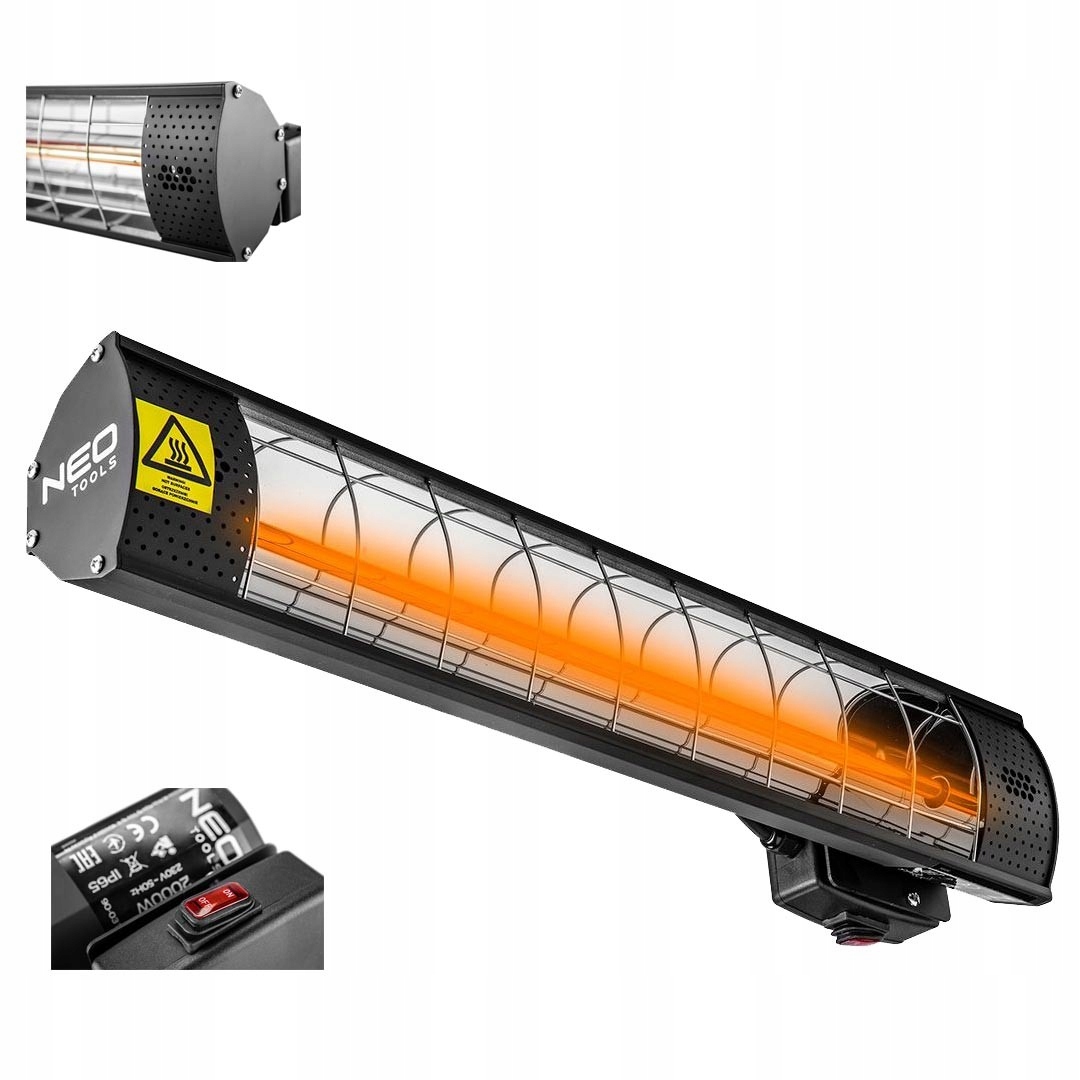 NEO TOOLS 2000 W sálavý ohrievač 90-031