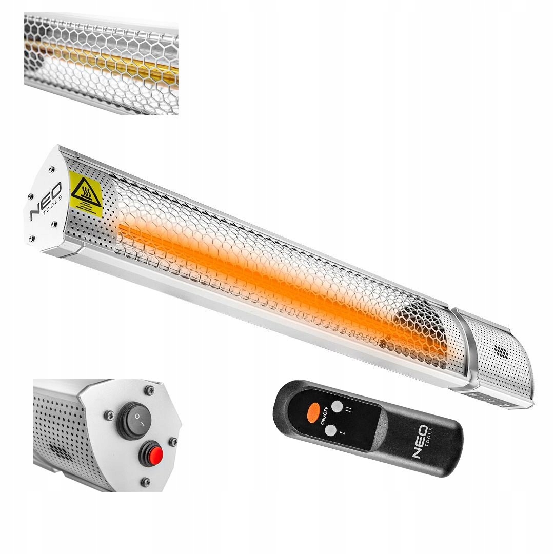 Chladič NEO TOOLS 2000 W s diaľkovým ovládaním 90-030