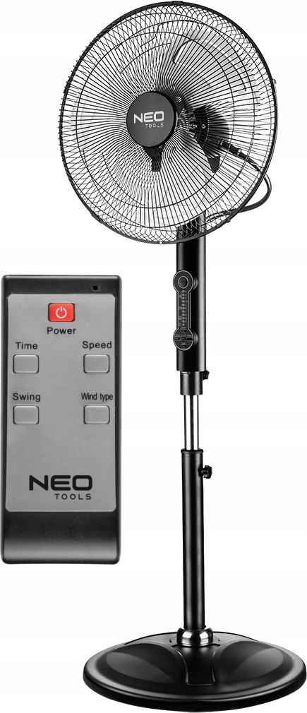 Ventilátor – neo fan stojajúci podlahový ventilátor + diaľkové ovládanie
