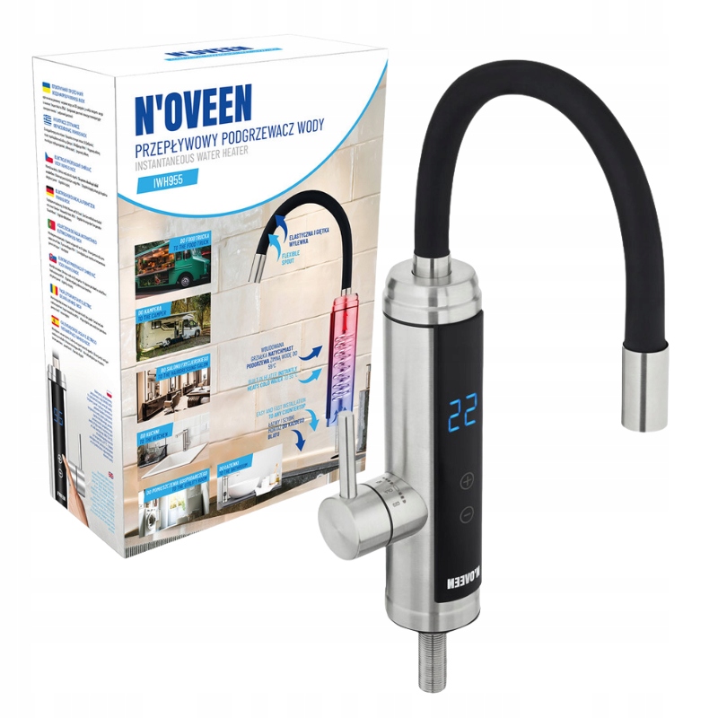 N'oveen 3600W ohrievač vody