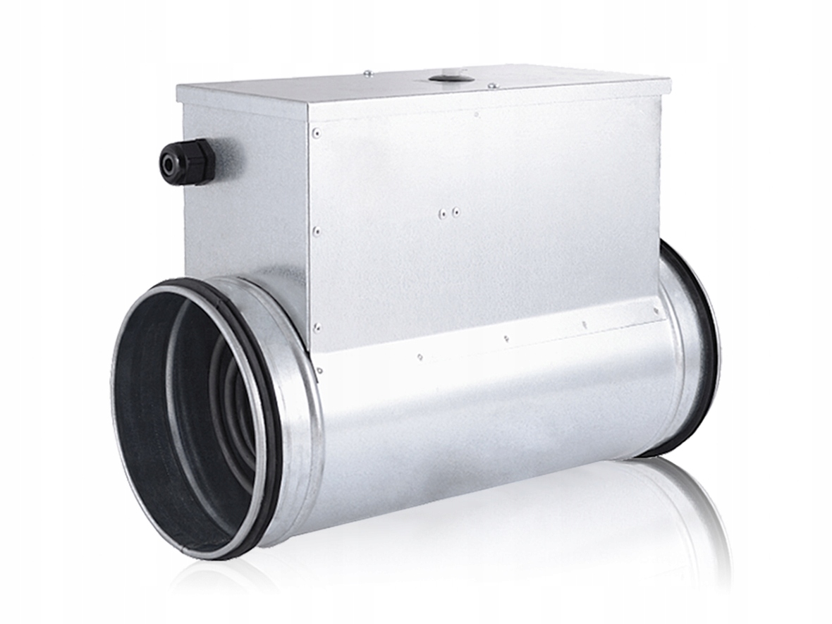 Rekuperátor -  Elektrický ohrievač potrubia HDE 250-3.0 ALNOR