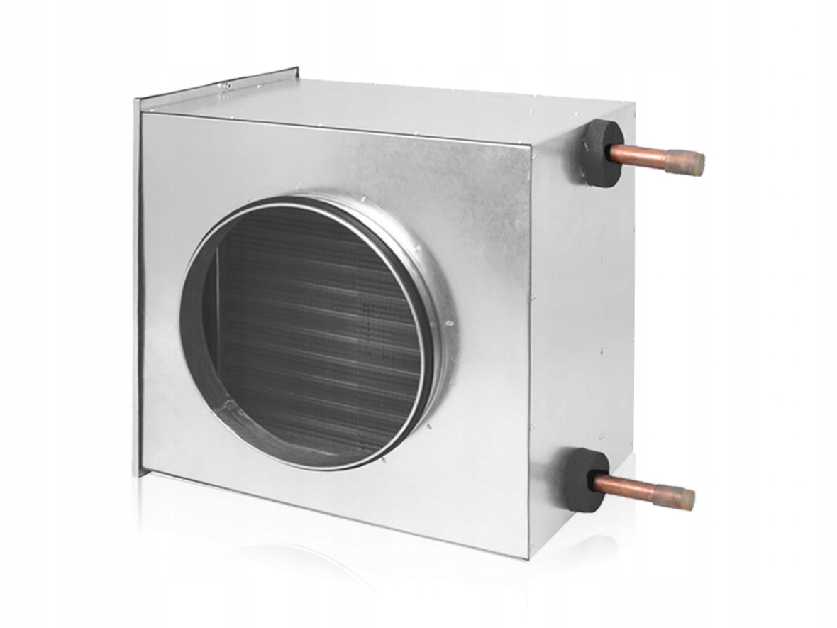 Rekuperátor -  1/2 palcový potrubný ohrievač vody 160 mm 1,2-8,3kW