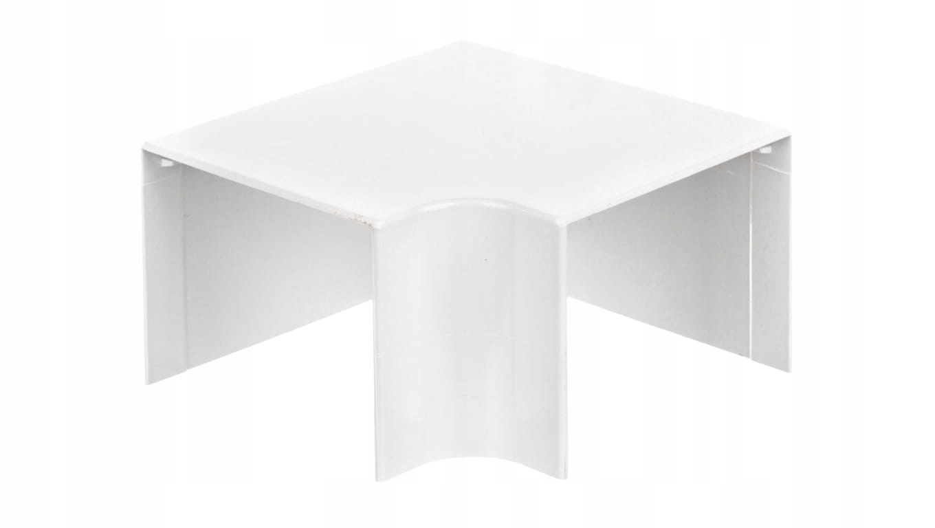 Roh pre káblové kanály ploché AP 100 × 80 mm b