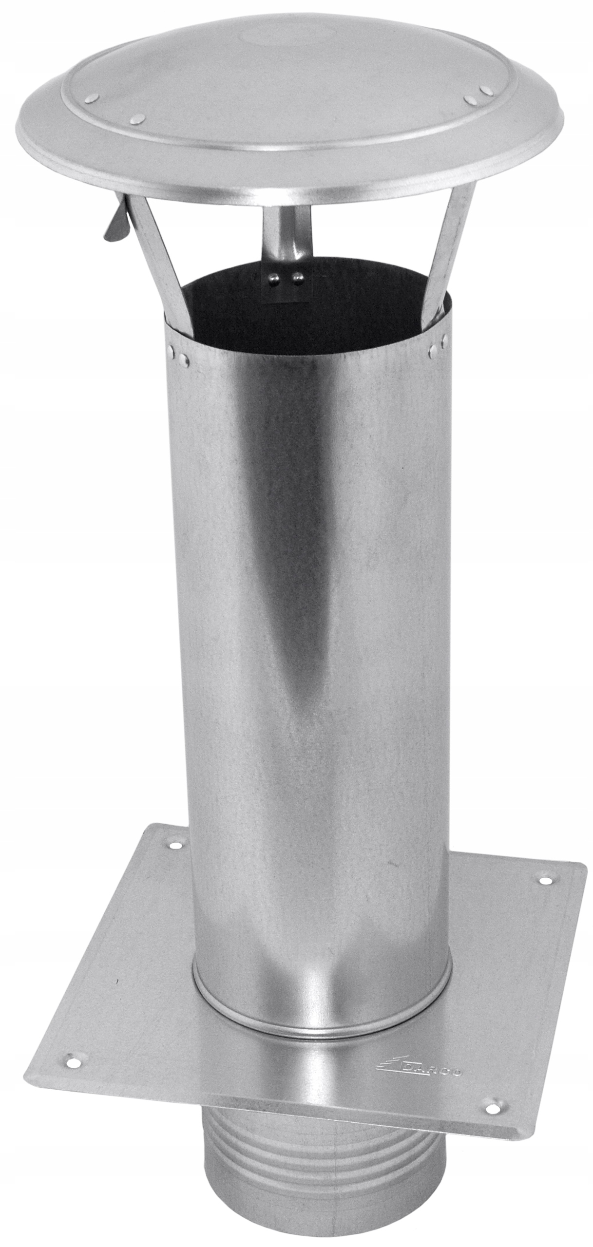 Komínová strieška - Krytka, strecha 140 mm, pozinkovaná