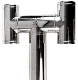 Komínová strieška - Komínová krytka H fi 130 mm kys