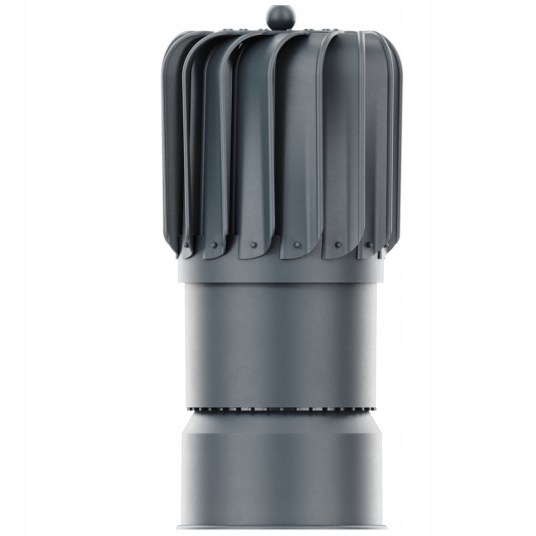 Komínová strieška - Rotačný komínový kryt FLATLINE ROTO GRAPHITE