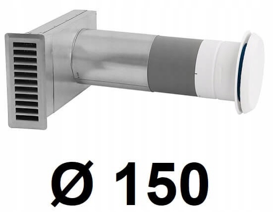 Okenný ventilátor 150 [mm] INOX