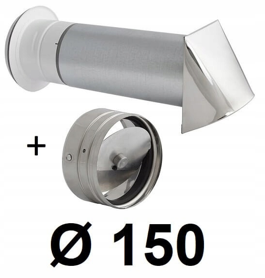 Odvzdušňovací ventil so stabilizátorom 150 [mm] INOX