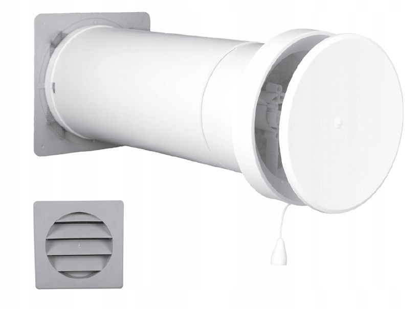 PVC prívod vzduchu 100 mm s izoláciou