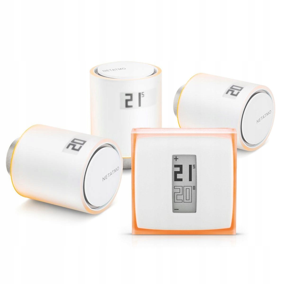Netatmo termostat + 3x ventily (termostaty)