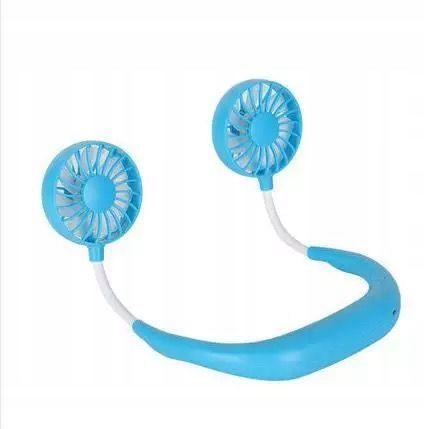 [Modrý] Prenosný ventilátor USB,